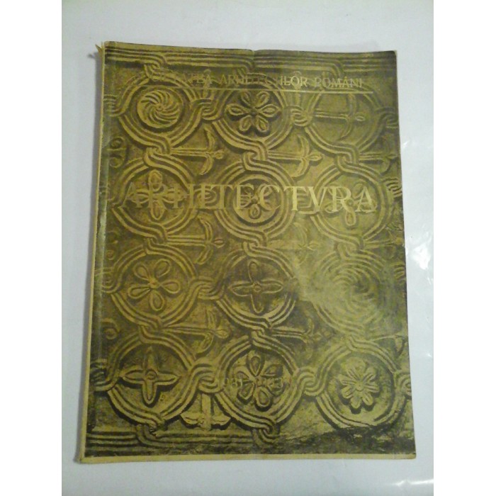 ARHITECTURA (1931-1933) - Societatea Arhitectilor Romani